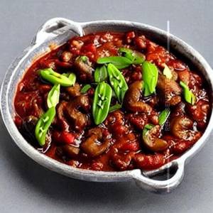 Mushroom chilli