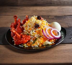 Chicken Lollipop Biryani