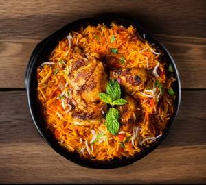 Chicken Biryani haalf