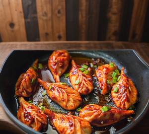 Chicken Hot & Sweet Fries Honey Momo's