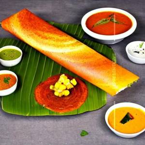 Schezwan Sweet Corn Dosa