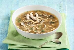 Chicken mushroom soup