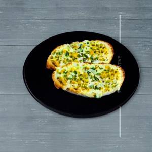 Orange Cheese Mint Garlic Bread