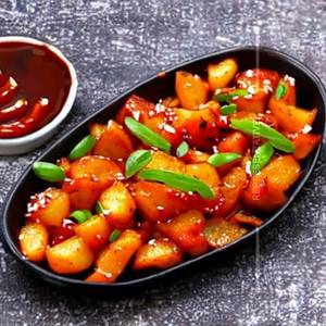 Honey Chilli Potato