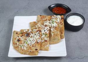 Cheesy Aloo Paratha