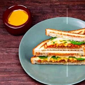 Veg Aloo Cheese Sandwich