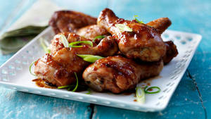 BBQ Chicken Wings ( 4 Pcs )