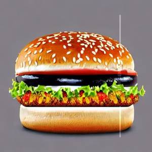 Veg Double Patty Burger
