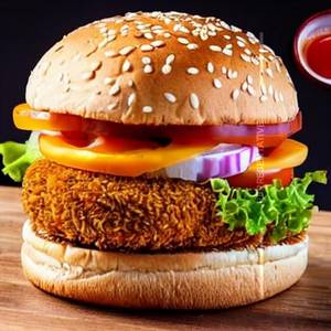 Veg Crispy Burger