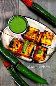 Paneer Pudina Tikka