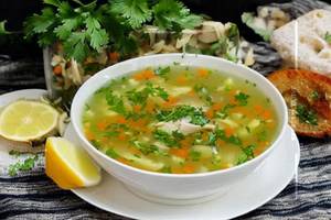 Lemon Coriander Soup