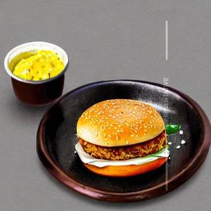 Butter Garlic Burger