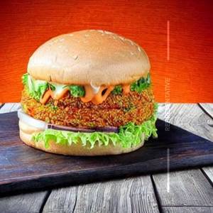 Veg Noodles Burger