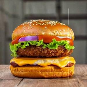 Double Cheese Spicy Burger