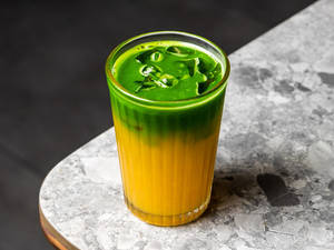 Matcha & Orange Juice