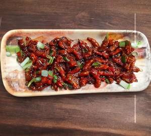 Chilli Mushroom Dry