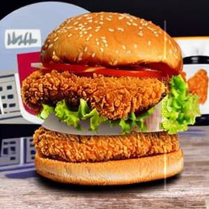 Fried Chicken Burger