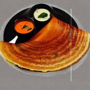 Sev Masala Cheese Dosa