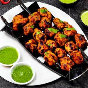 Chicken Mix Kabab Serves 1