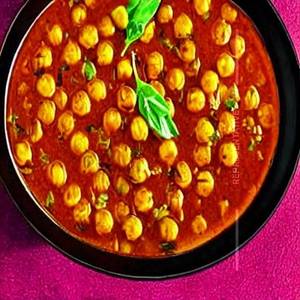 Lehsuni Chana Masala