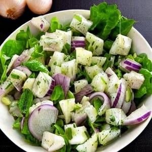 Onion salad        