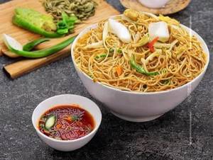 Egg Singaporian Noodles