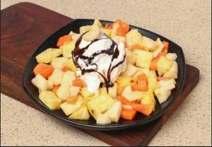 Fruit Salad with Icecream