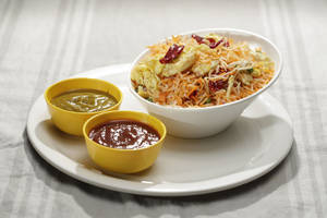Schezwan Egg Fried Rice