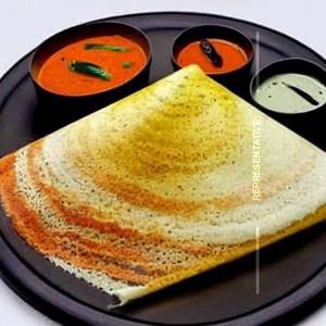 Paneer cheese plain dosa