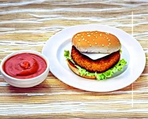 Paneer Tikki Cheese Burger