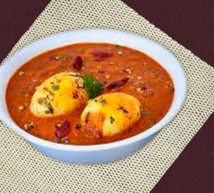 Egg Kolhapuri Thali