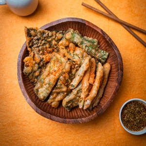 Crunchy vegetable Tempura