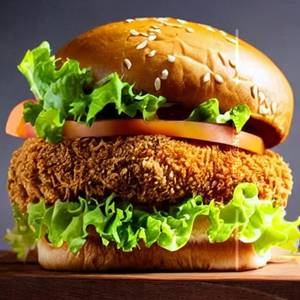 Crispy Chicken Jumbo Burger 