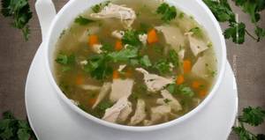 Chicken Lemon Coriander Soup