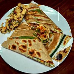 Whole Shawarma Roll Paratha