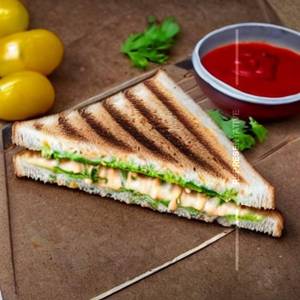 Veg Cheese Grilled Sandwich [4 Pieces]