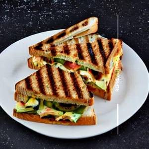 Grilled vegetable sandwich
