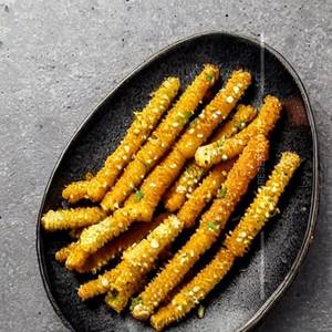 Crumb Fried Baby Corn 