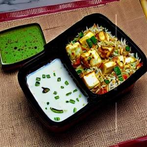 Chicken Schezwan Mushroom Paneer Fried Rice