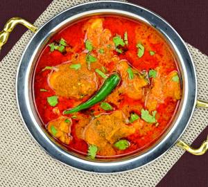 Chicken Kolhapuri Thali