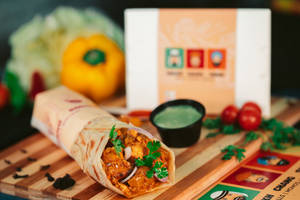 Paneer Shawarma Kathi Roll (9inch)