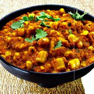 Corn Dum Masala 