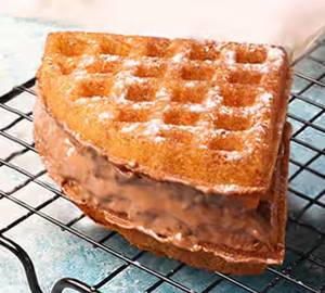 Butterscotch Nutty Waffle