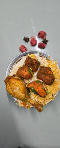 Chicken Mix Biryani{ Dum & Fry)