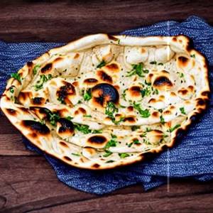 Mushroom Naan
