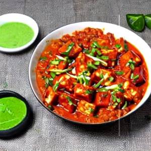 Paneer Mushroom Chilli