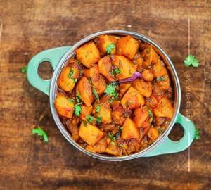 Aloo Soyabean Sabji