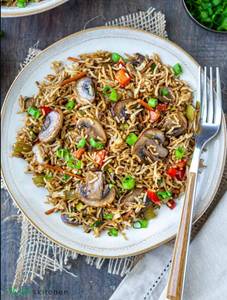 Mushroom Fried Rice