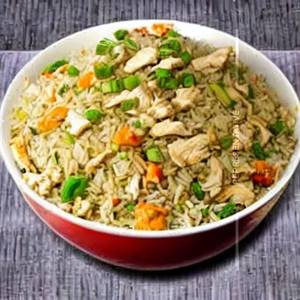 Egg Chicken Fried Rice