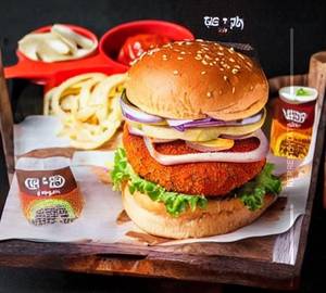 Tandoori veg burger